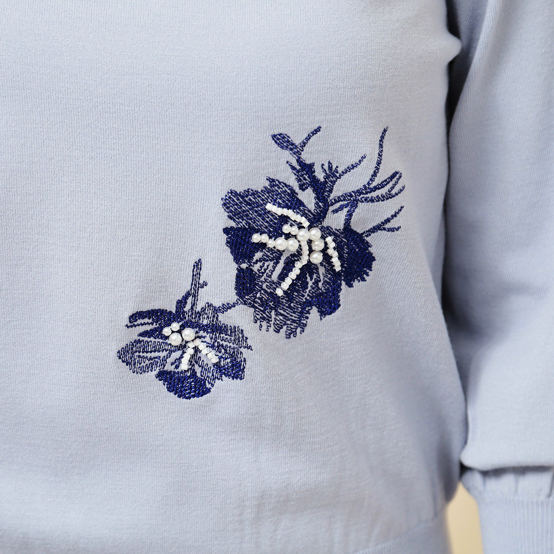 SunaUna「【SS～Lサイズ展開／手刺繍】クラフトニット」|ニット・セーター|