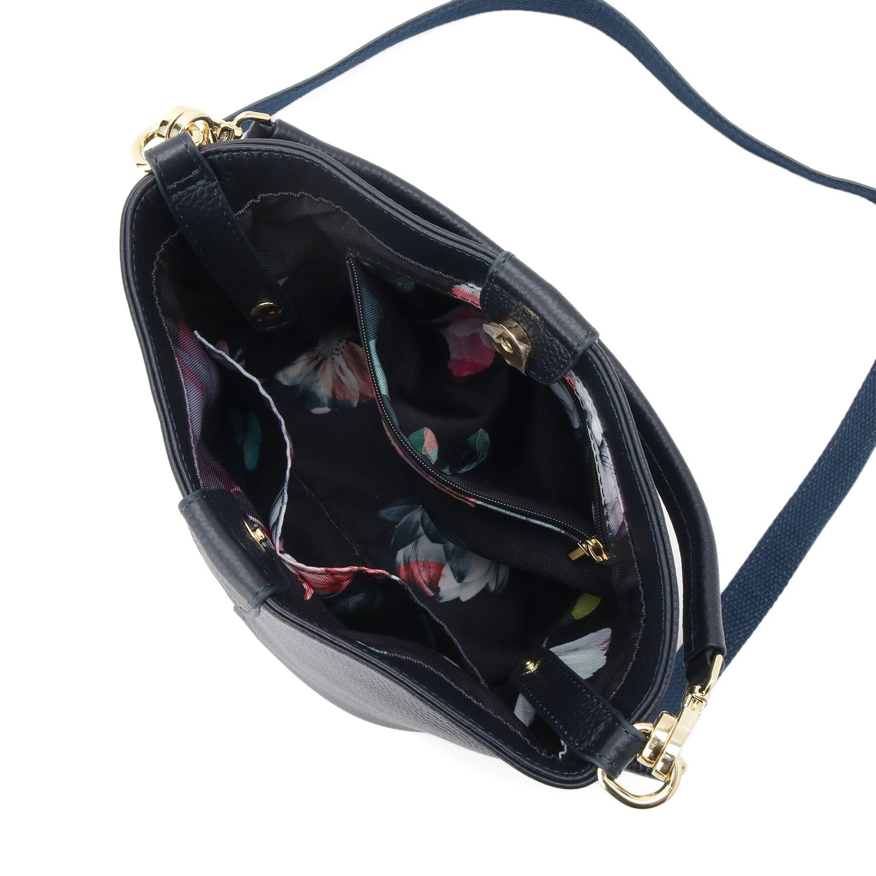 SunaUna「【2WAY／オリジナルプリント裏使用】牛革ワンショルダーバック」|ショルダー・メッセンジャー|