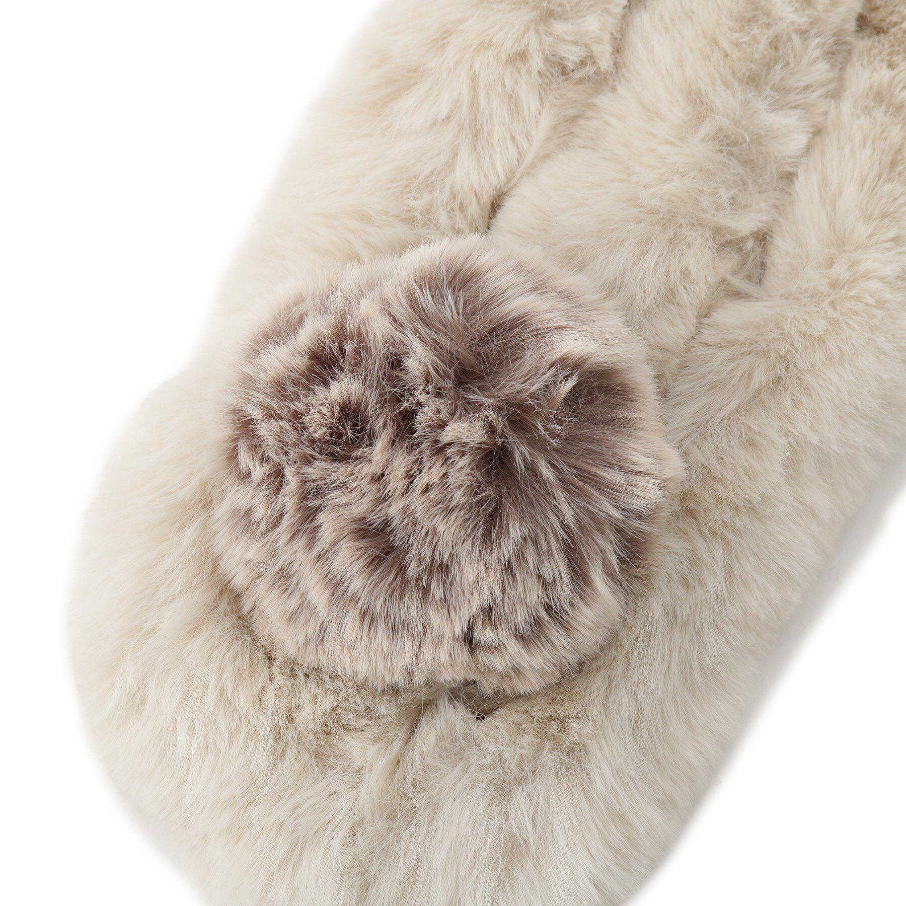 SunaUna「【顔周り華やか！ ファーティペット】」|ストール|