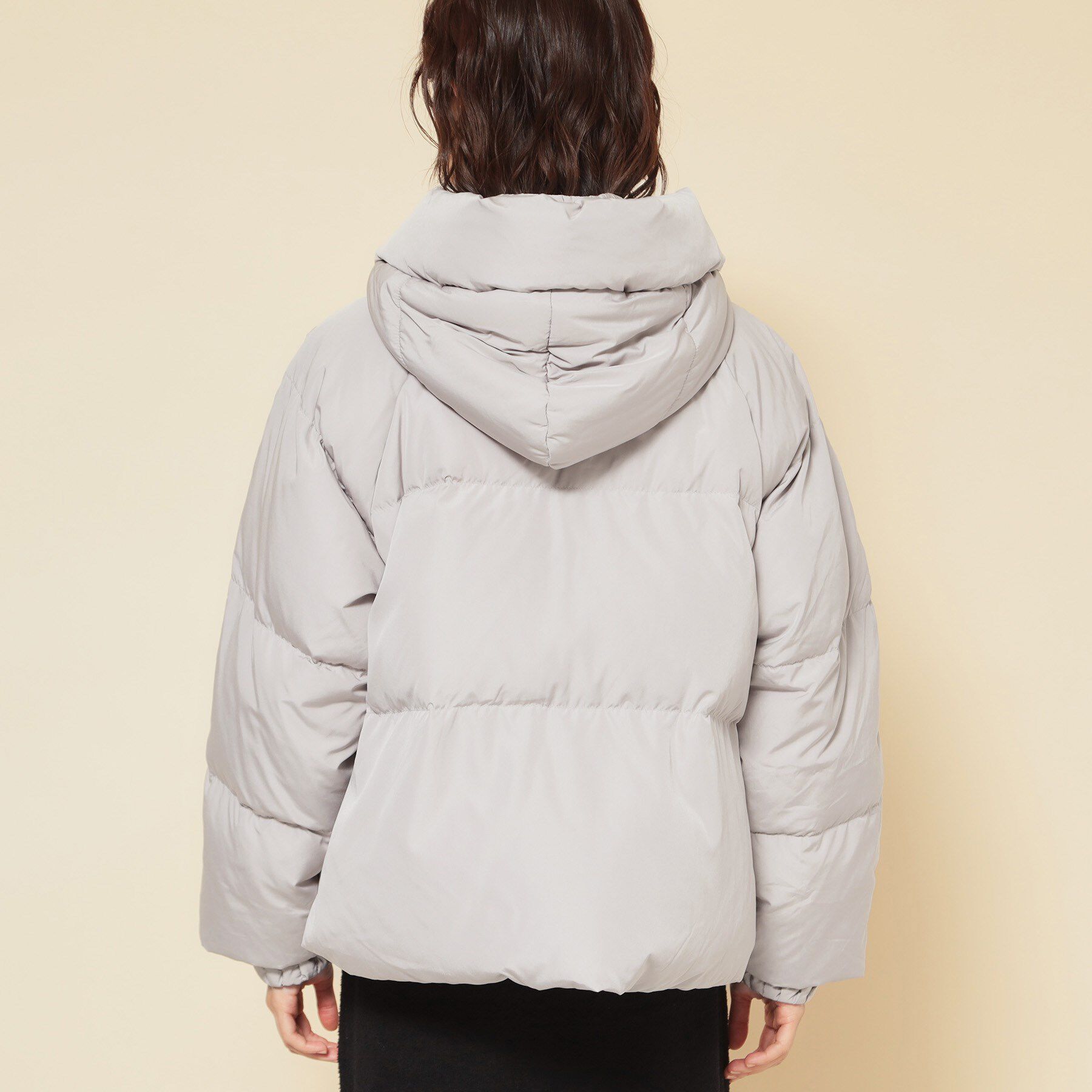 SunaUna「【プリーツレイヤードピュアダウン】」|ダウン|