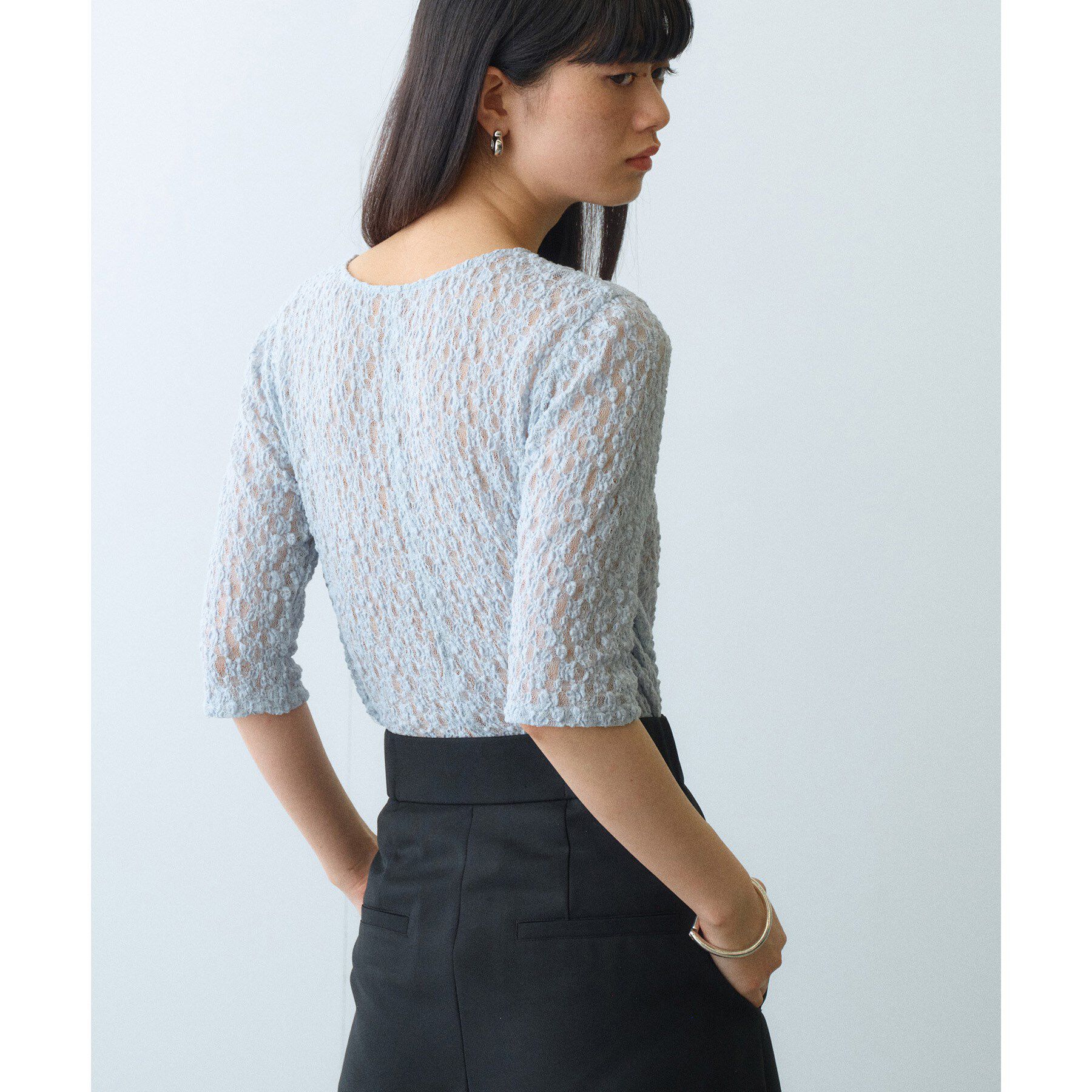 CODE A「lace layered pullover」|Tシャツ・カットソー|