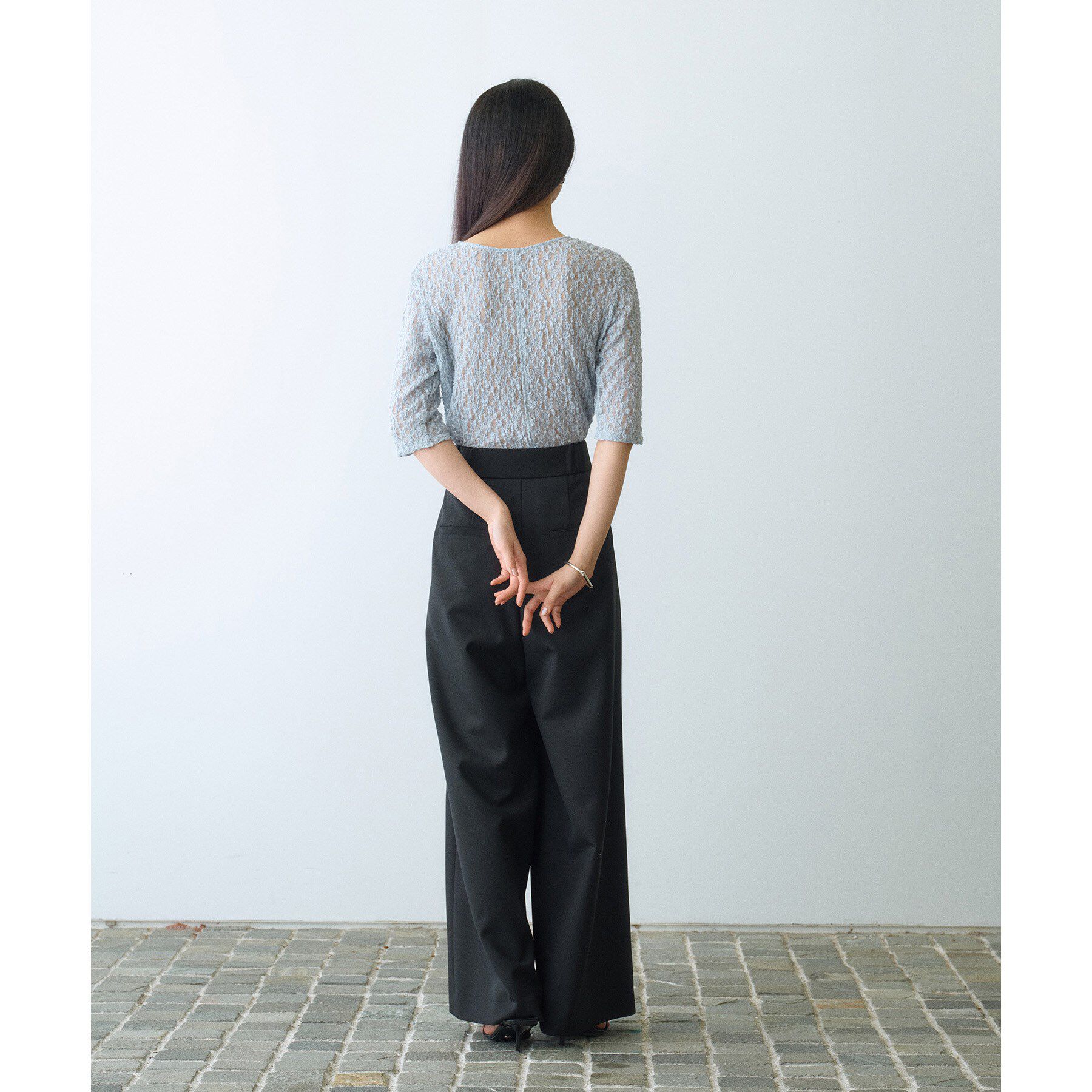 CODE A「lace layered pullover」|Tシャツ・カットソー|