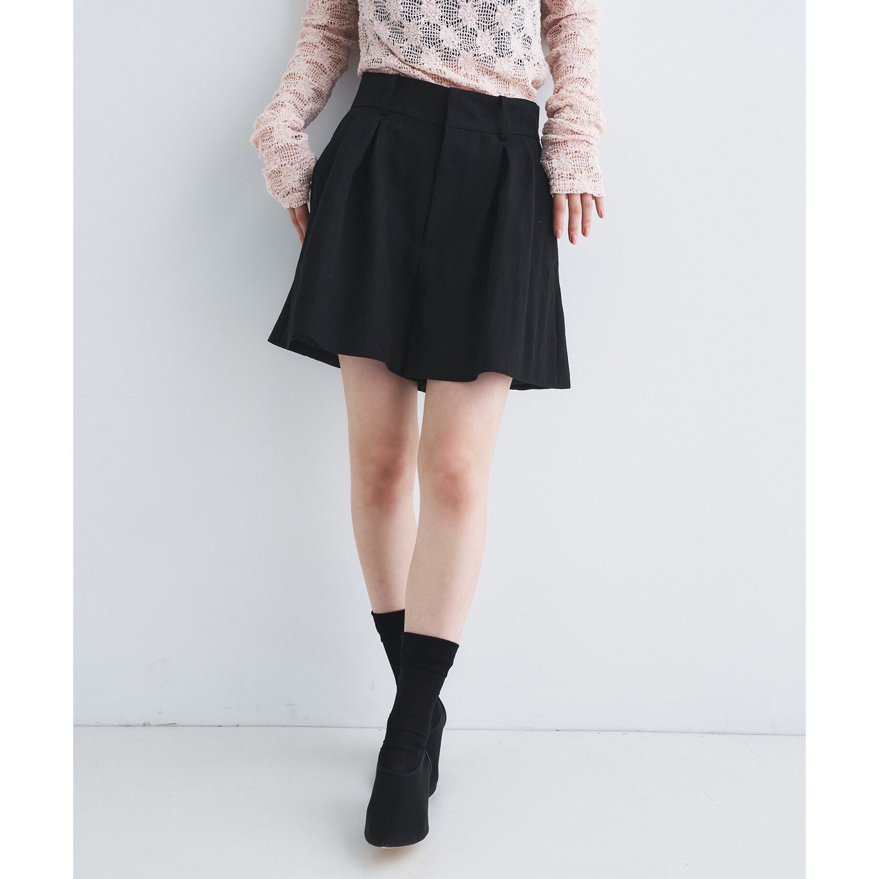 CODE A「arc short pants」|その他|ブラック(019)