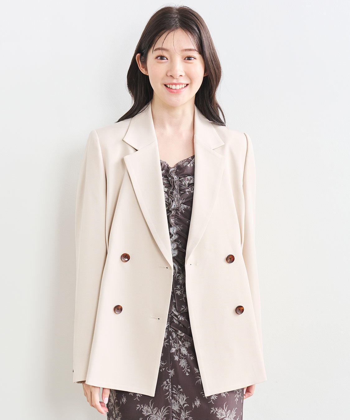 COCO DEAL「フォルムタックテーラードジャケット」|テーラードジャケット|