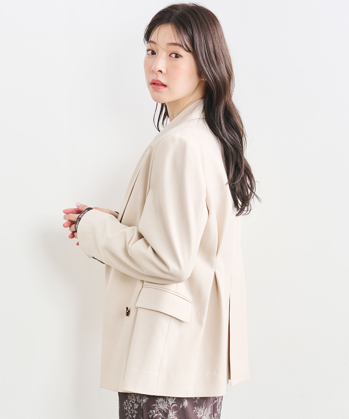 COCO DEAL「フォルムタックテーラードジャケット」|テーラードジャケット|