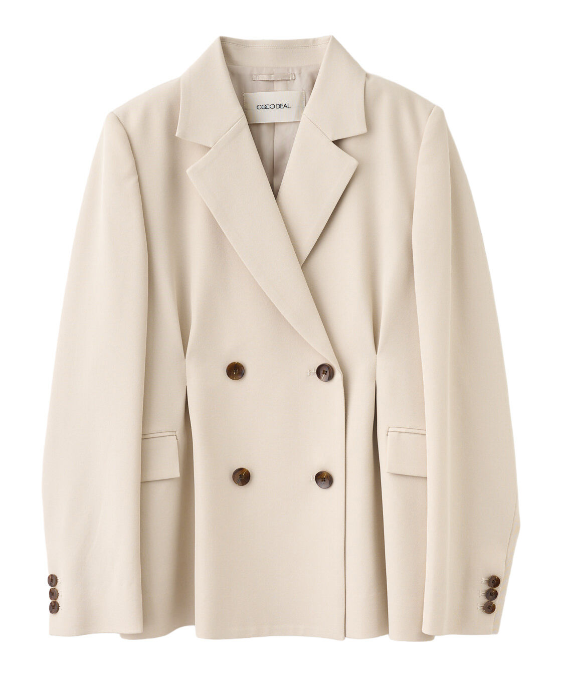 COCO DEAL「フォルムタックテーラードジャケット」|テーラードジャケット|
