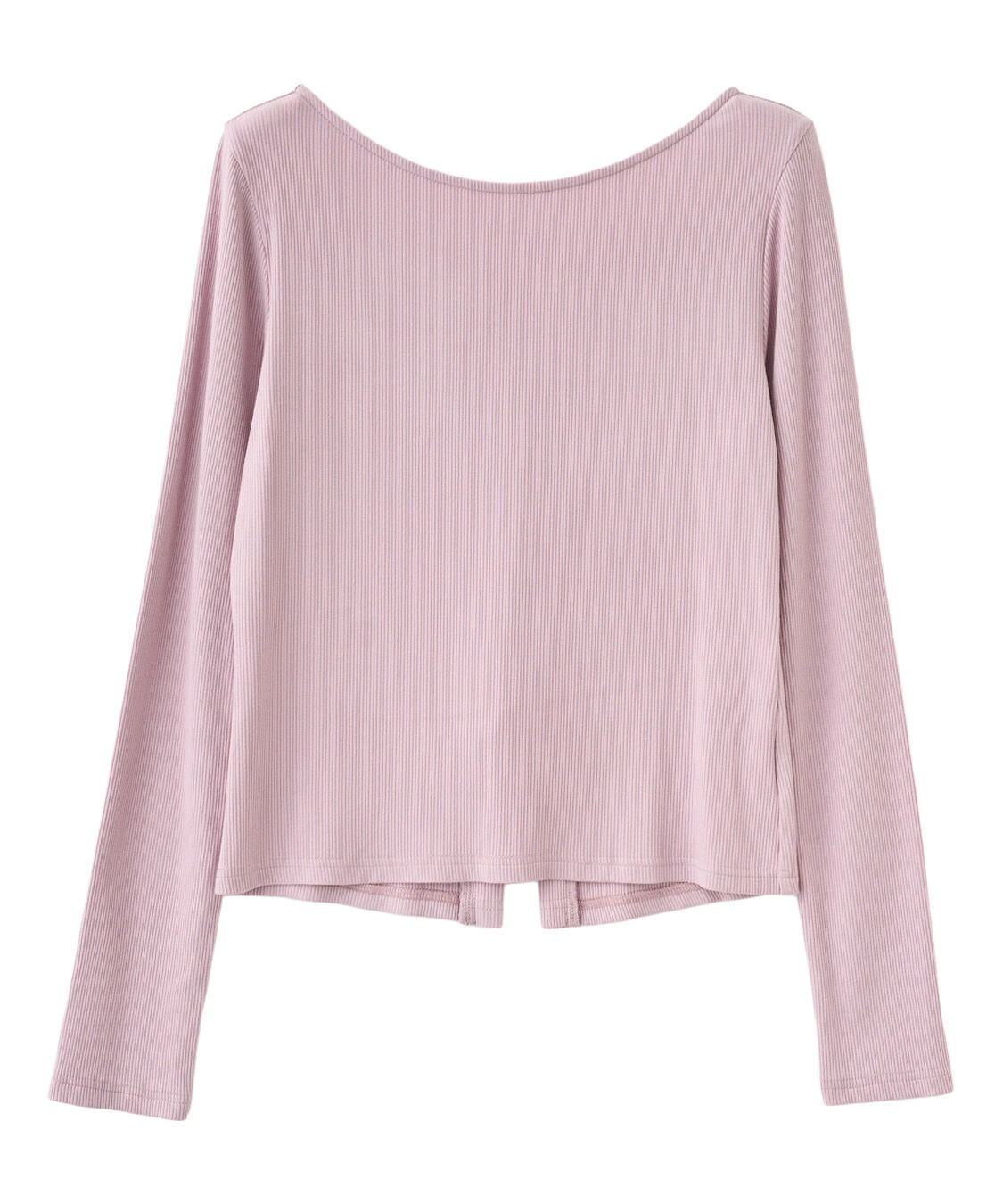 COCO DEAL「レースアップ前後2WAYリブトップス」|Tシャツ・カットソー|