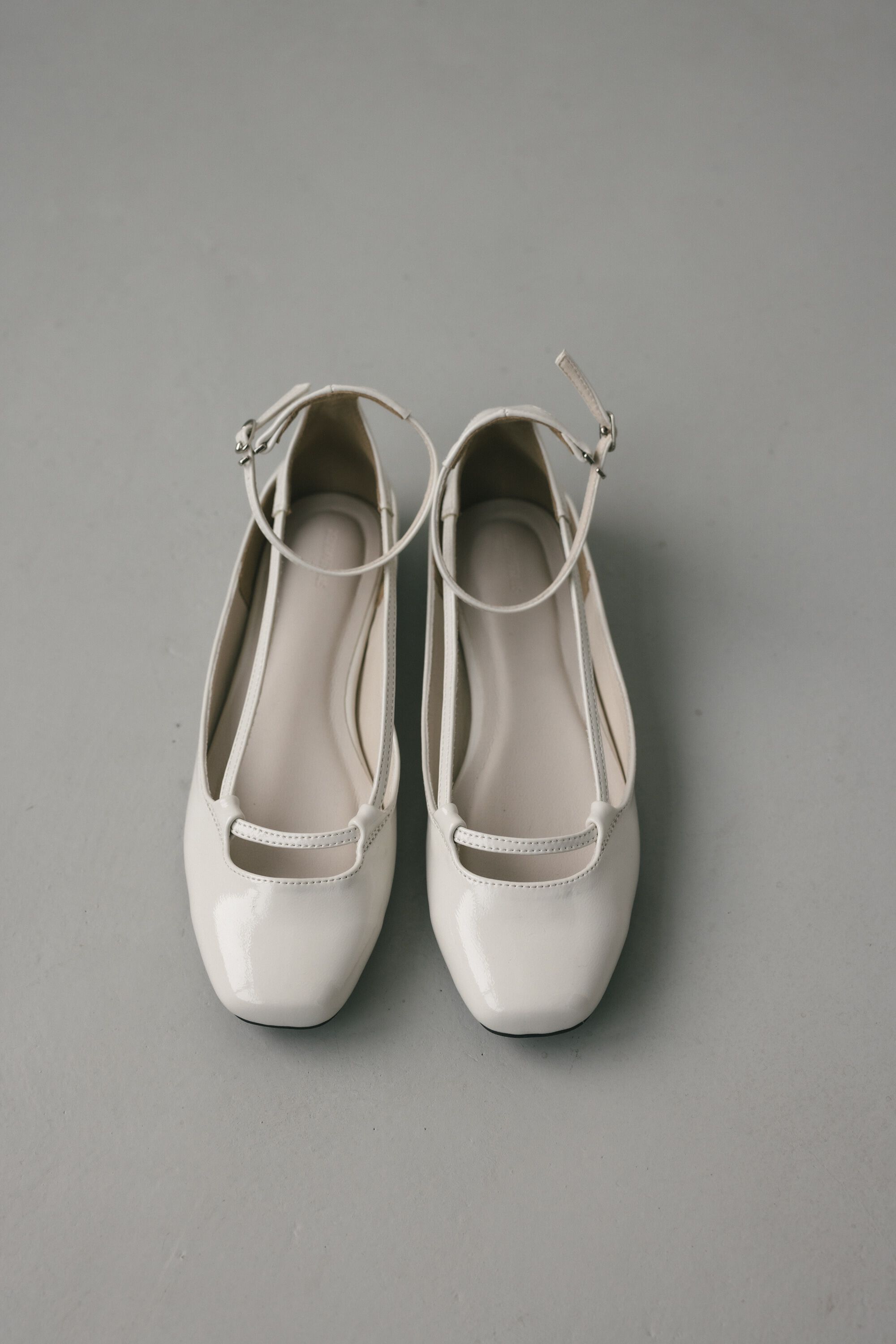 STYLEMIXER「スクエアストリングフラットシューズ」|パンプス|