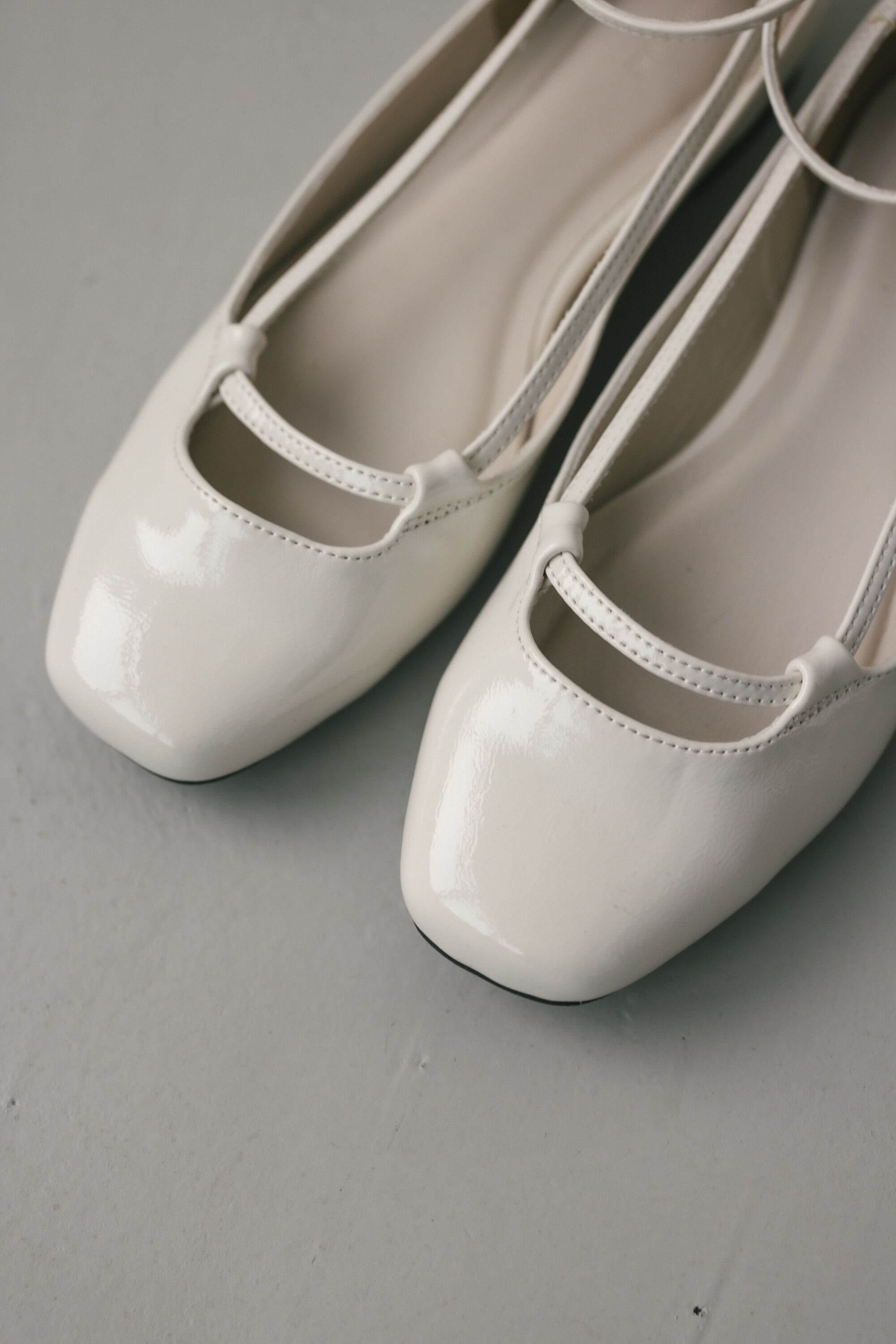 STYLEMIXER「スクエアストリングフラットシューズ」|パンプス|