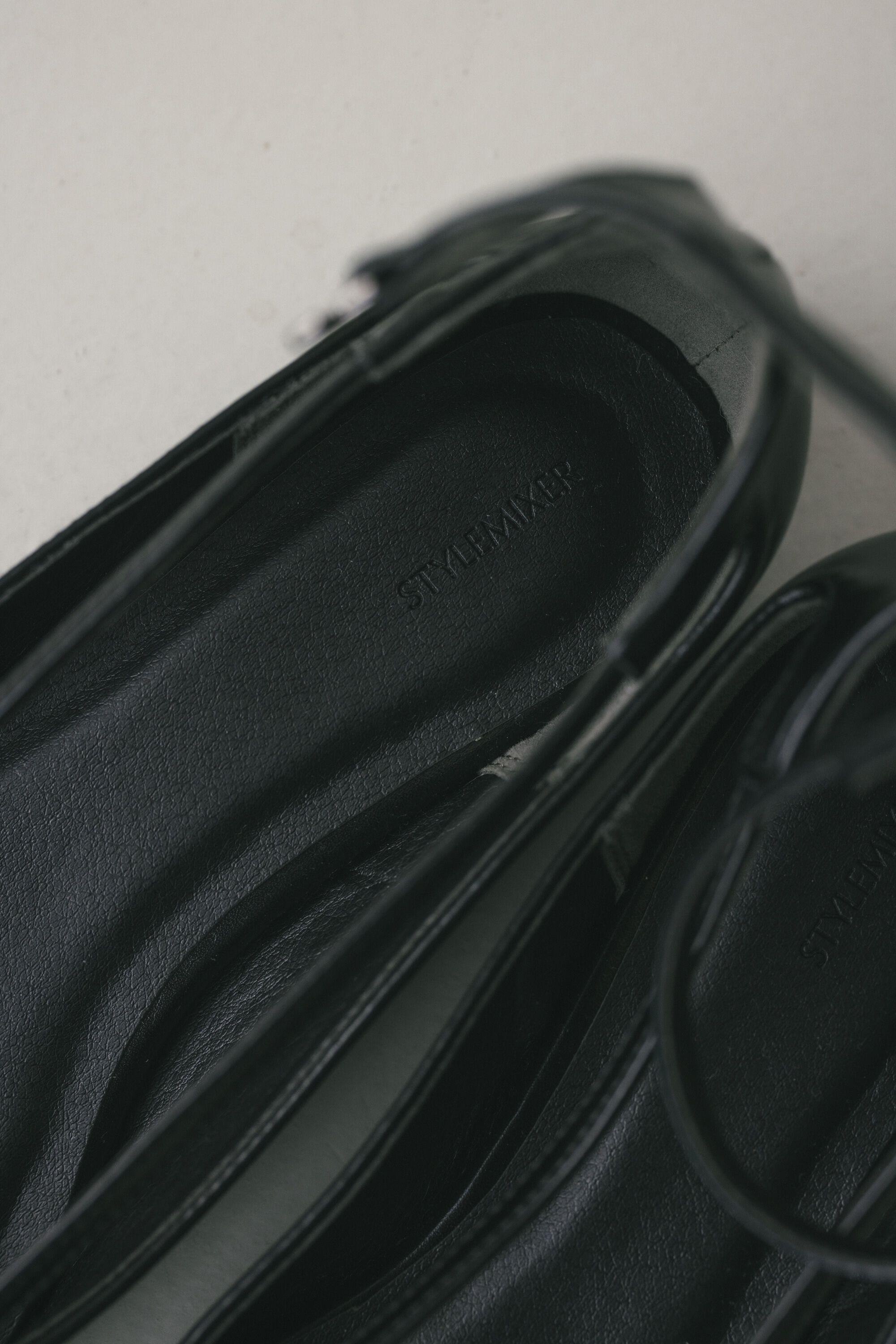 STYLEMIXER「スクエアストリングフラットシューズ」|パンプス|