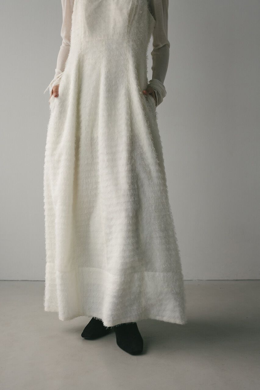 STYLEMIXER「フリンジパネルキャミワンピース」|ワンピース|