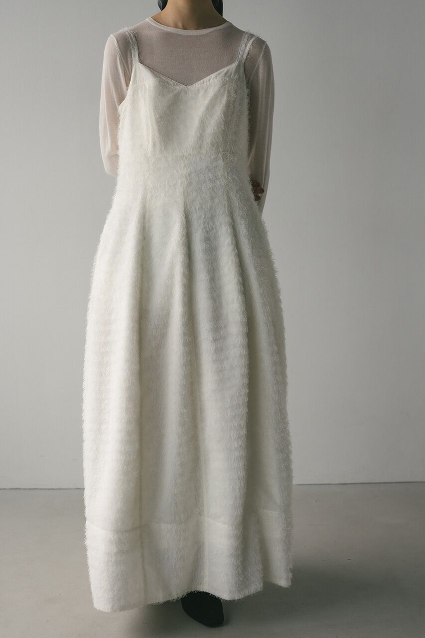 STYLEMIXER「フリンジパネルキャミワンピース」|ワンピース|