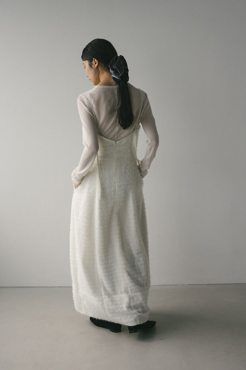 STYLEMIXER「フリンジパネルキャミワンピース」|ワンピース|