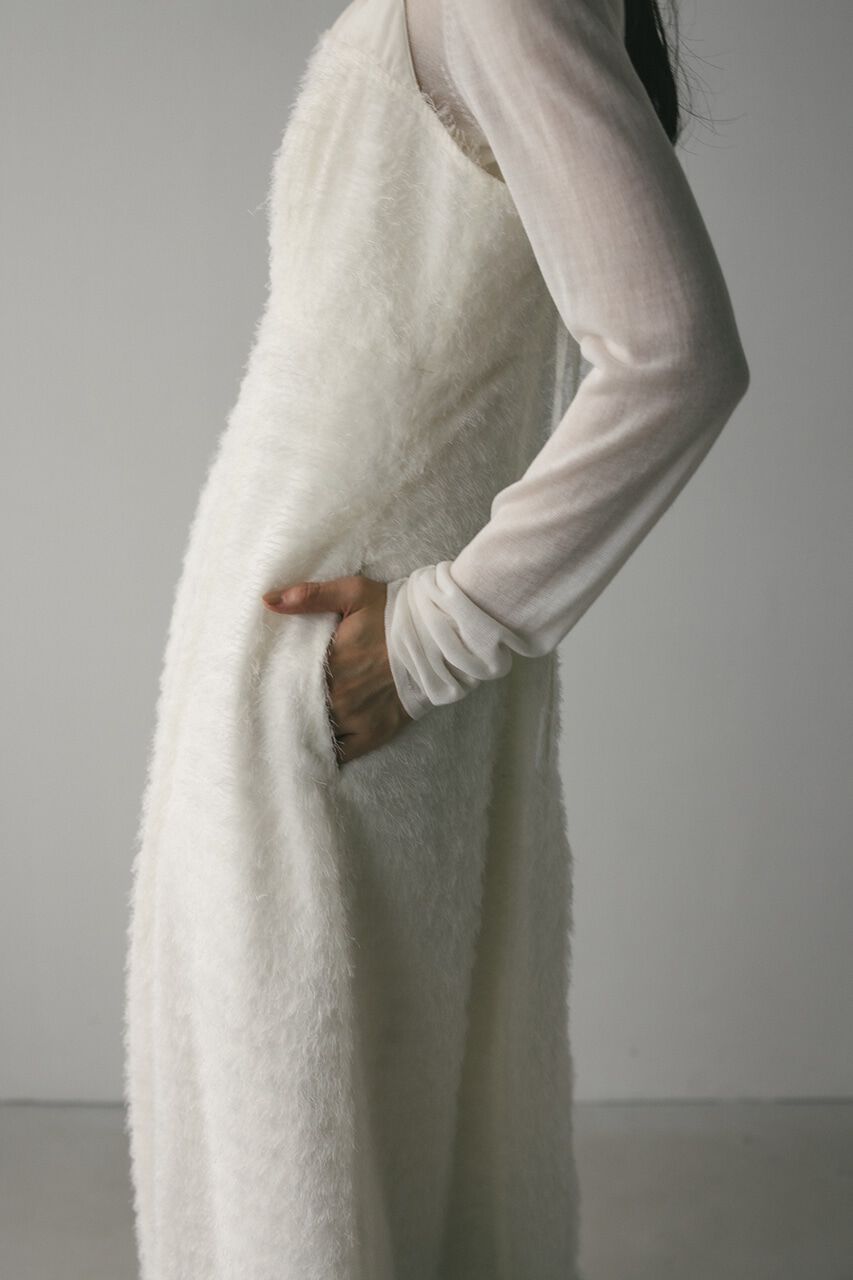 STYLEMIXER「フリンジパネルキャミワンピース」|ワンピース|