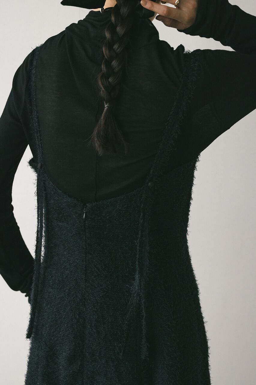 STYLEMIXER「フリンジパネルキャミワンピース」|ワンピース|