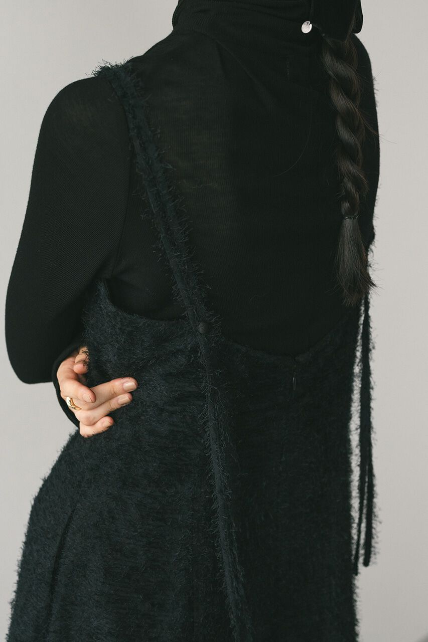 STYLEMIXER「フリンジパネルキャミワンピース」|ワンピース|