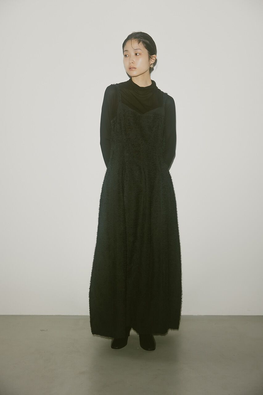 STYLEMIXER「フリンジパネルキャミワンピース」|ワンピース|