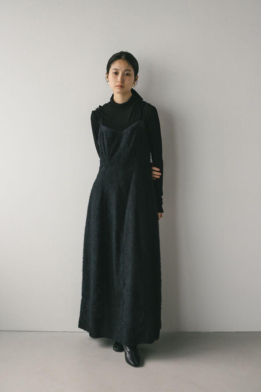 STYLEMIXER「フリンジパネルキャミワンピース」|ワンピース|