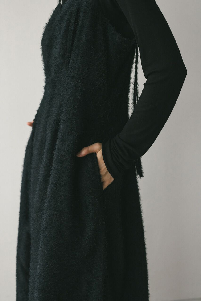 STYLEMIXER「フリンジパネルキャミワンピース」|ワンピース|