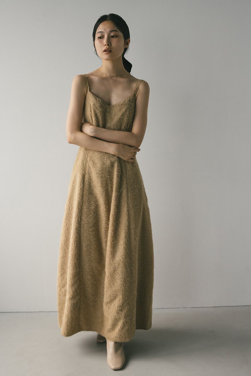 STYLEMIXER「フリンジパネルキャミワンピース」|ワンピース|