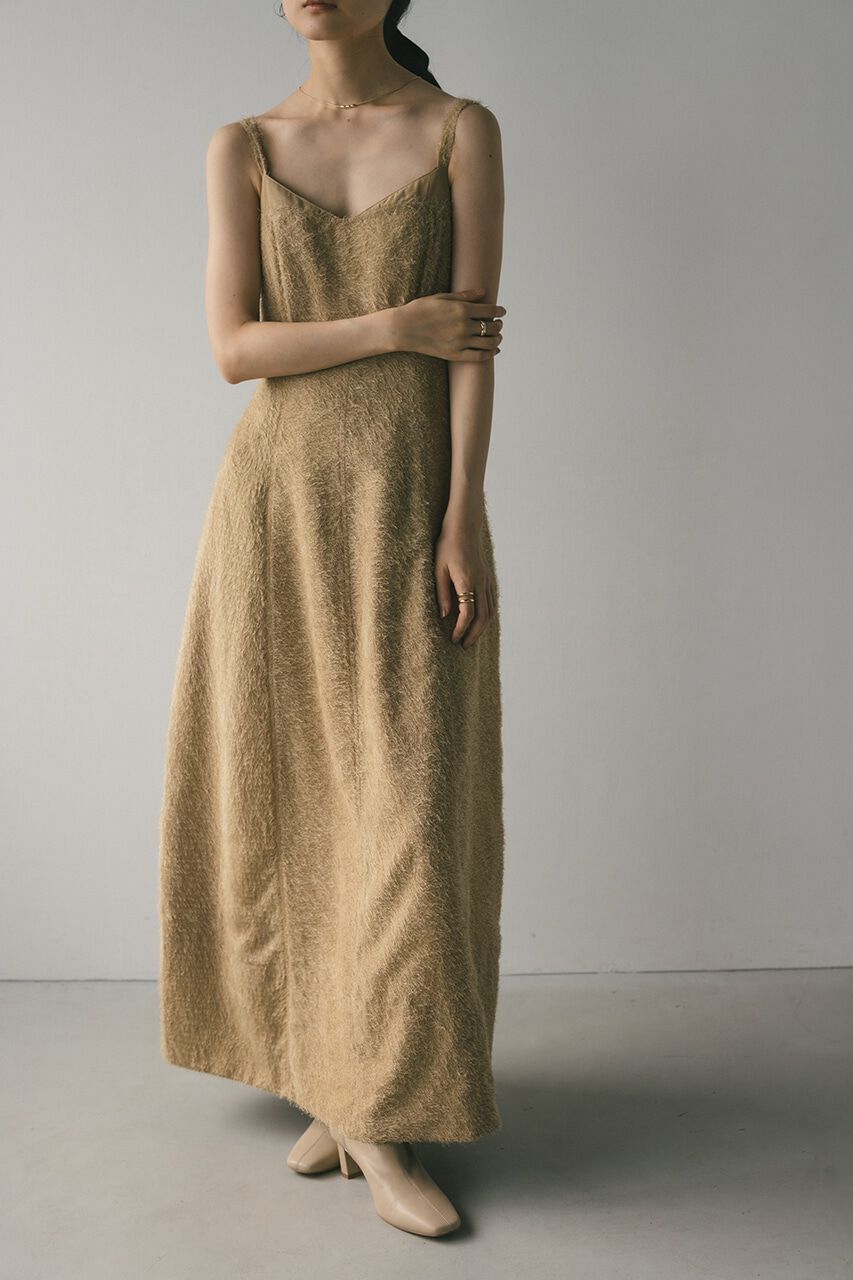 STYLEMIXER「フリンジパネルキャミワンピース」|ワンピース|