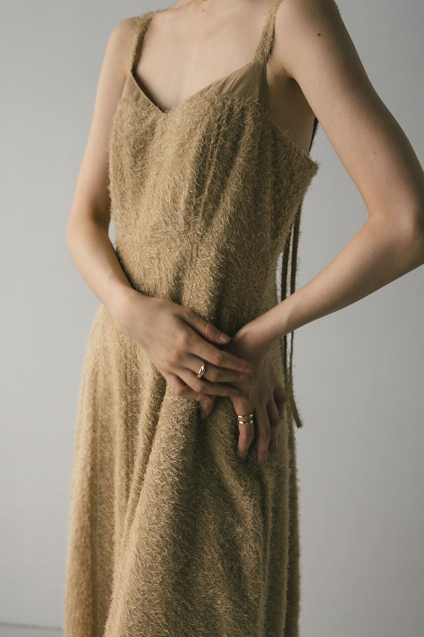 STYLEMIXER「フリンジパネルキャミワンピース」|ワンピース|