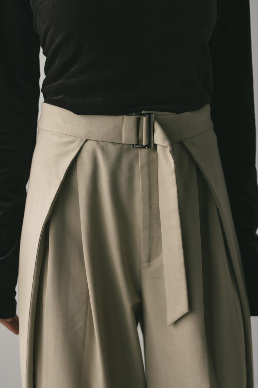 STYLEMIXER「ウエストデザインサイドラップパンツ」|その他|