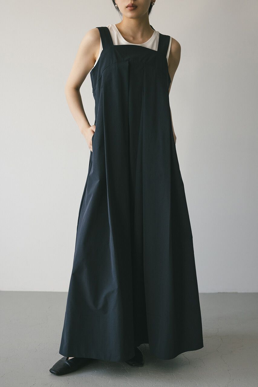 STYLEMIXER「サイドパネルフレアワンピース」|ワンピース|NVY