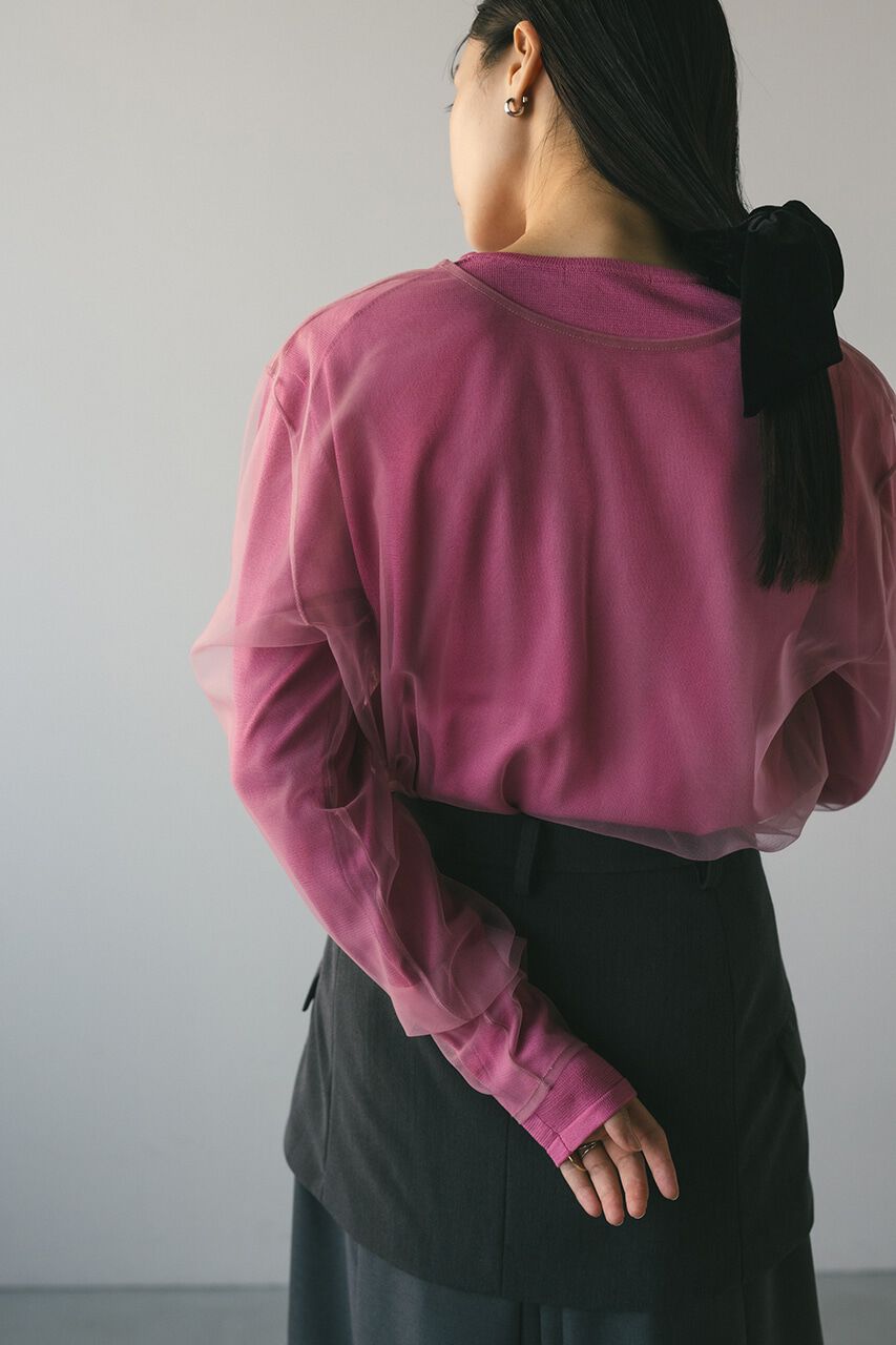 STYLEMIXER「2ピースシアーレイヤードニット」|ニット・セーター|