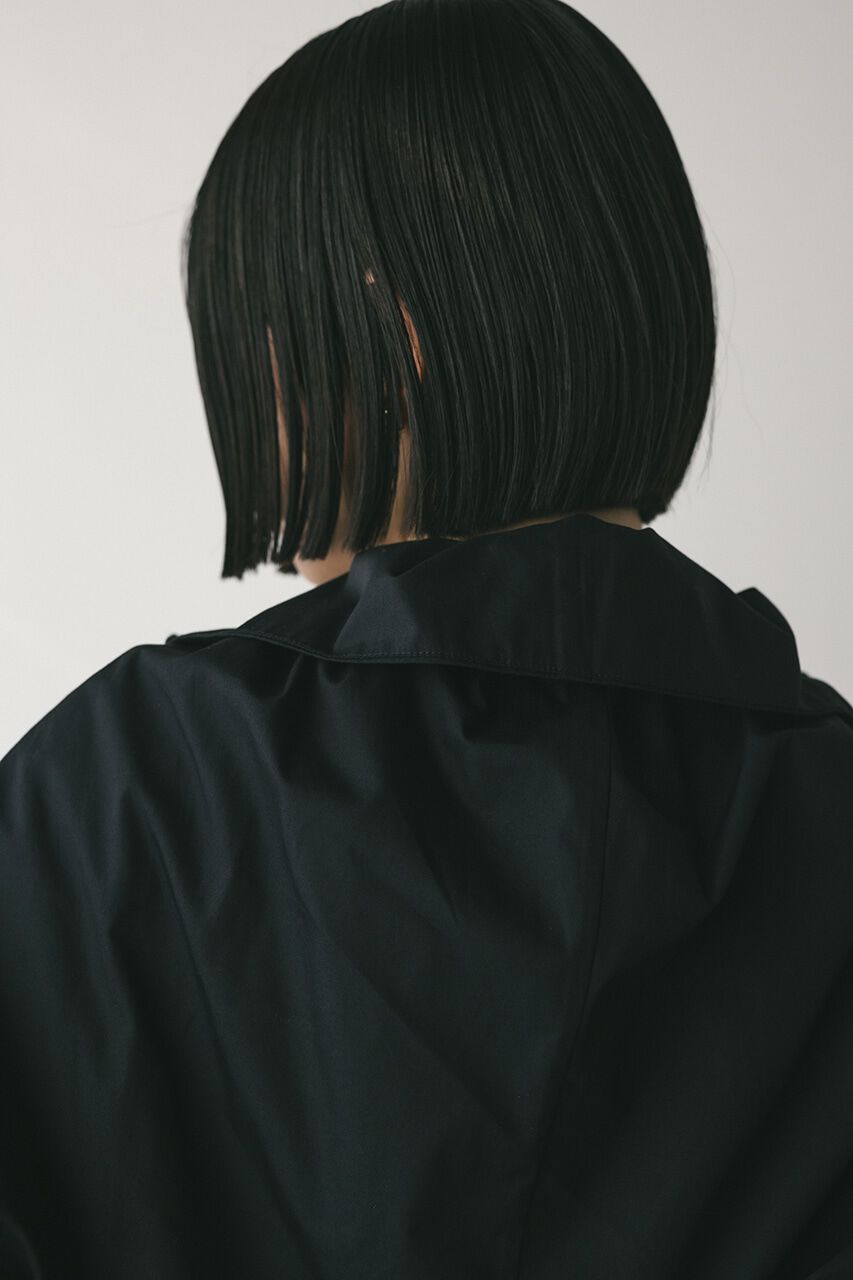 STYLEMIXER「シャーリングフリルジャケット」|ブルゾン・スタジャン|