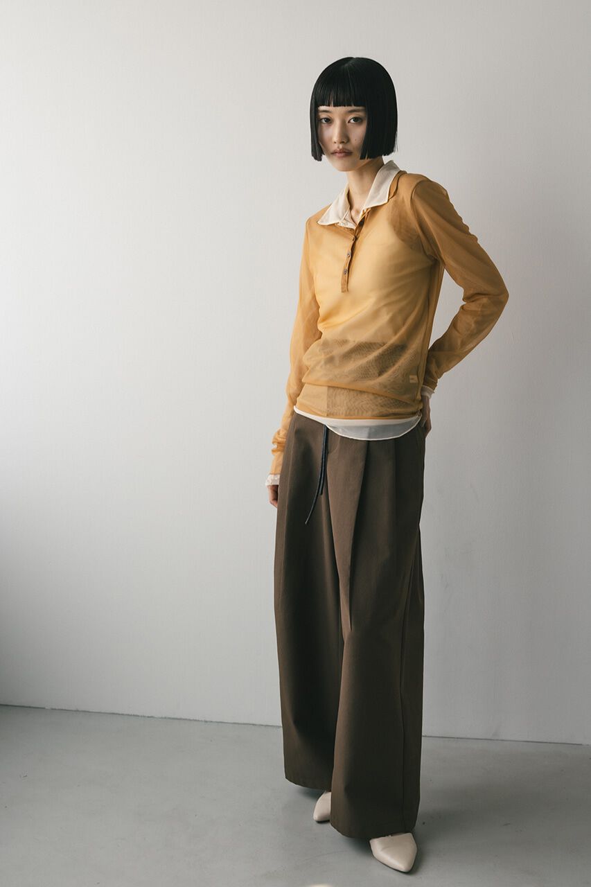 STYLEMIXER「ハイシアーポロ」|シャツ・ブラウス|