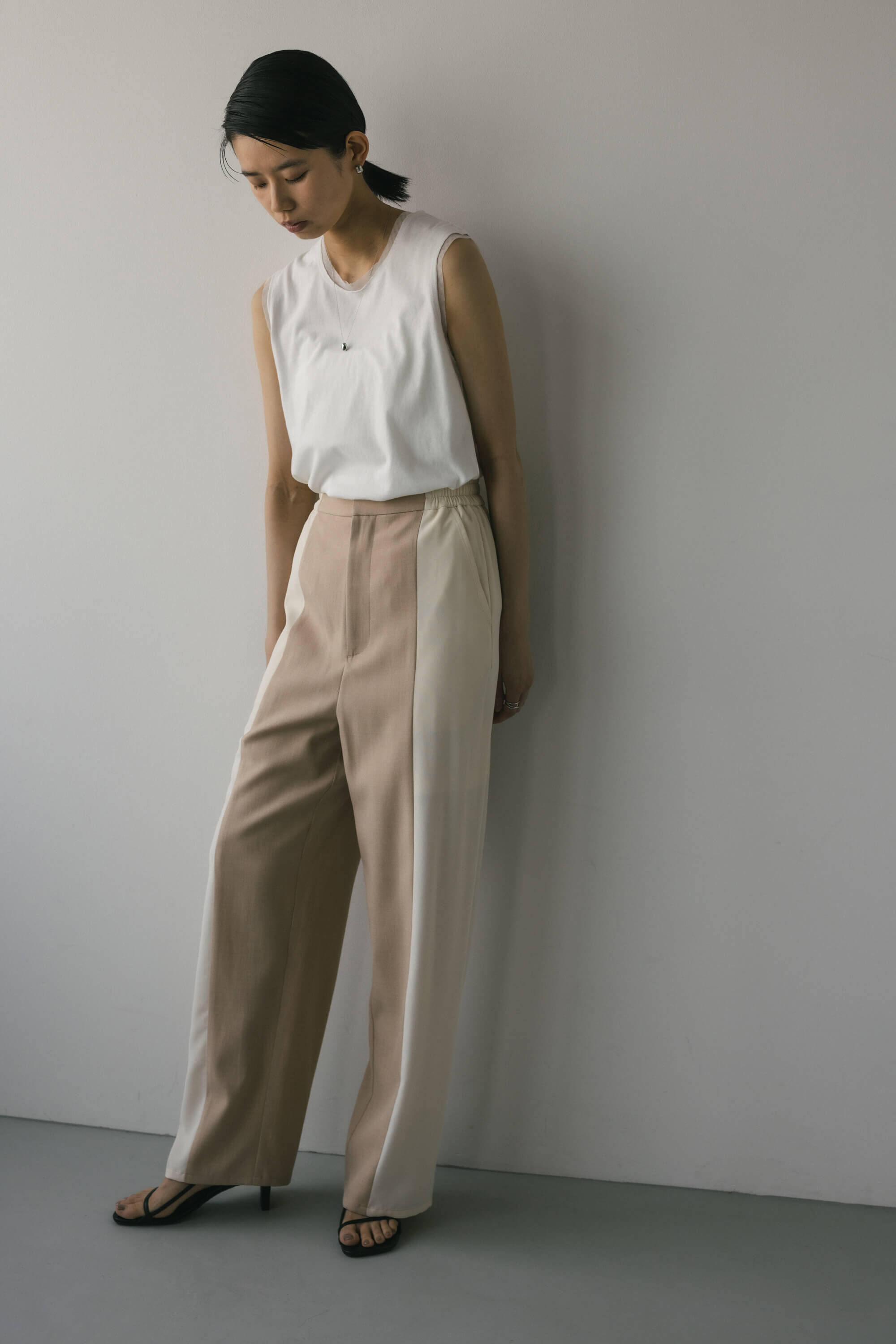 STYLEMIXER「ツートーンリラックスラインパンツ」|その他|