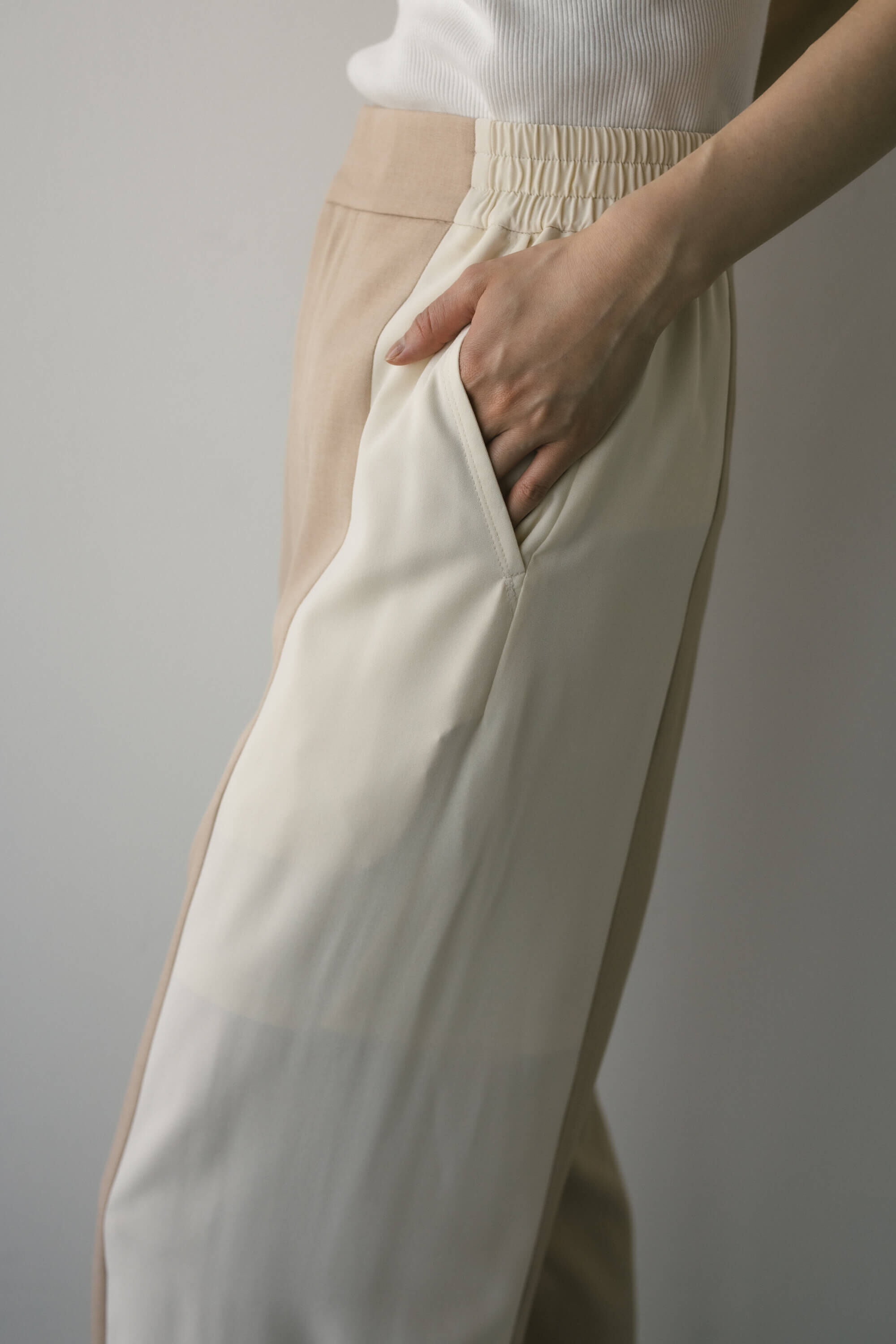 STYLEMIXER「ツートーンリラックスラインパンツ」|その他|