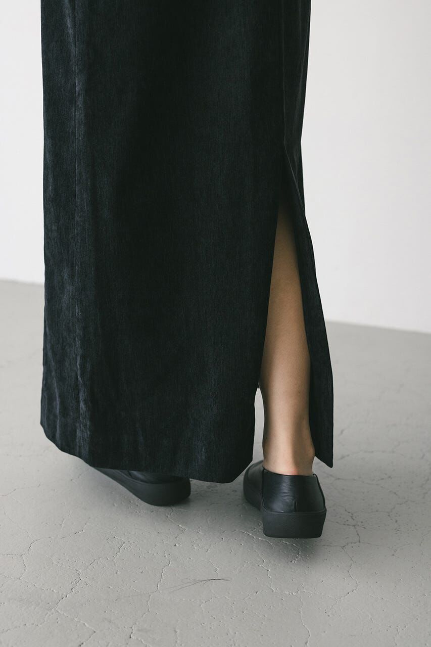 STYLEMIXER「パイピングベロアキャミワンピース」|ワンピース|