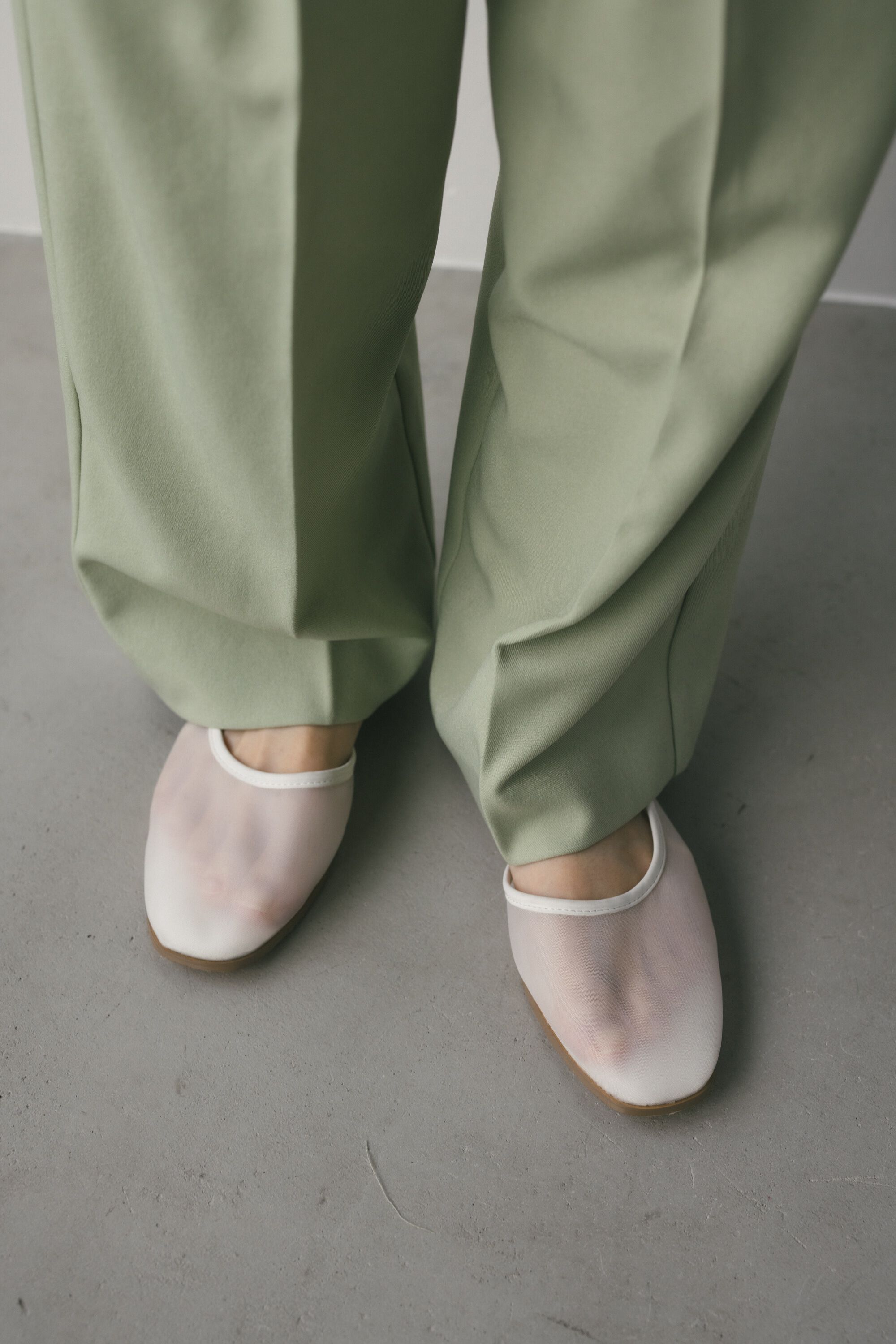 STYLEMIXER「メッシュフラットシューズ」|スリッポン|