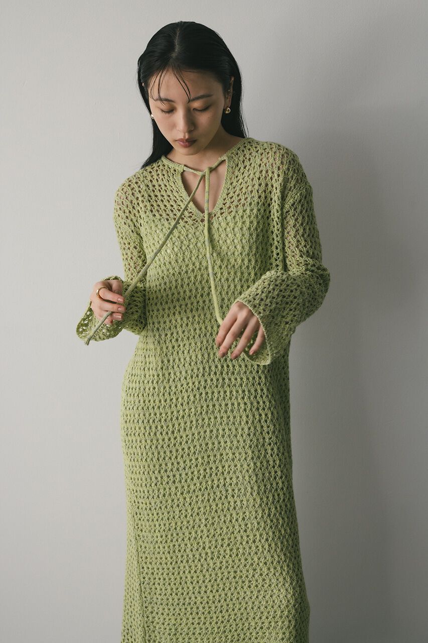 STYLEMIXER「クロシェルーズニットワンピース」|ワンピース|