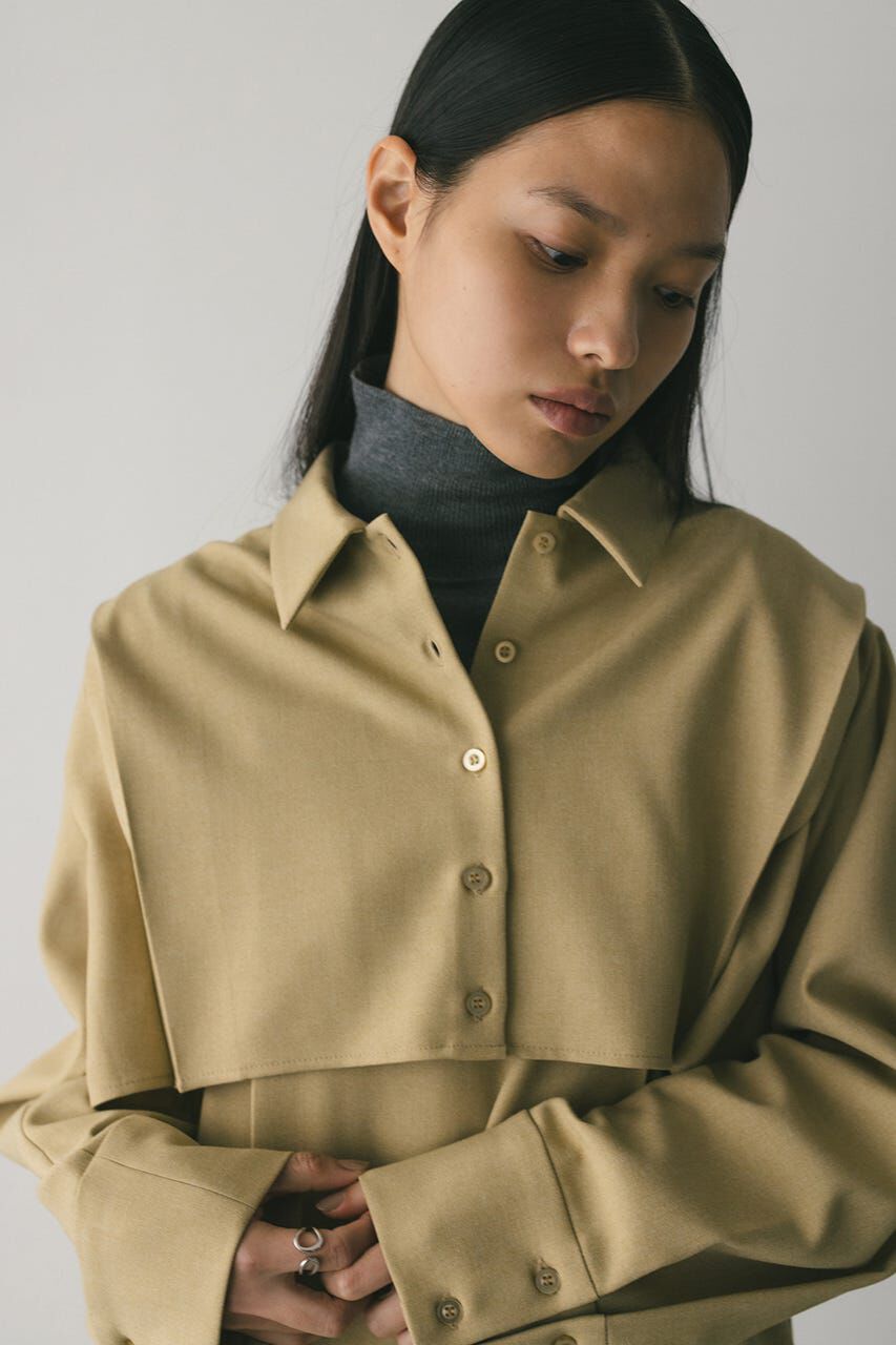 STYLEMIXER「2ピースシャツレイヤードワンピース」|ワンピース|