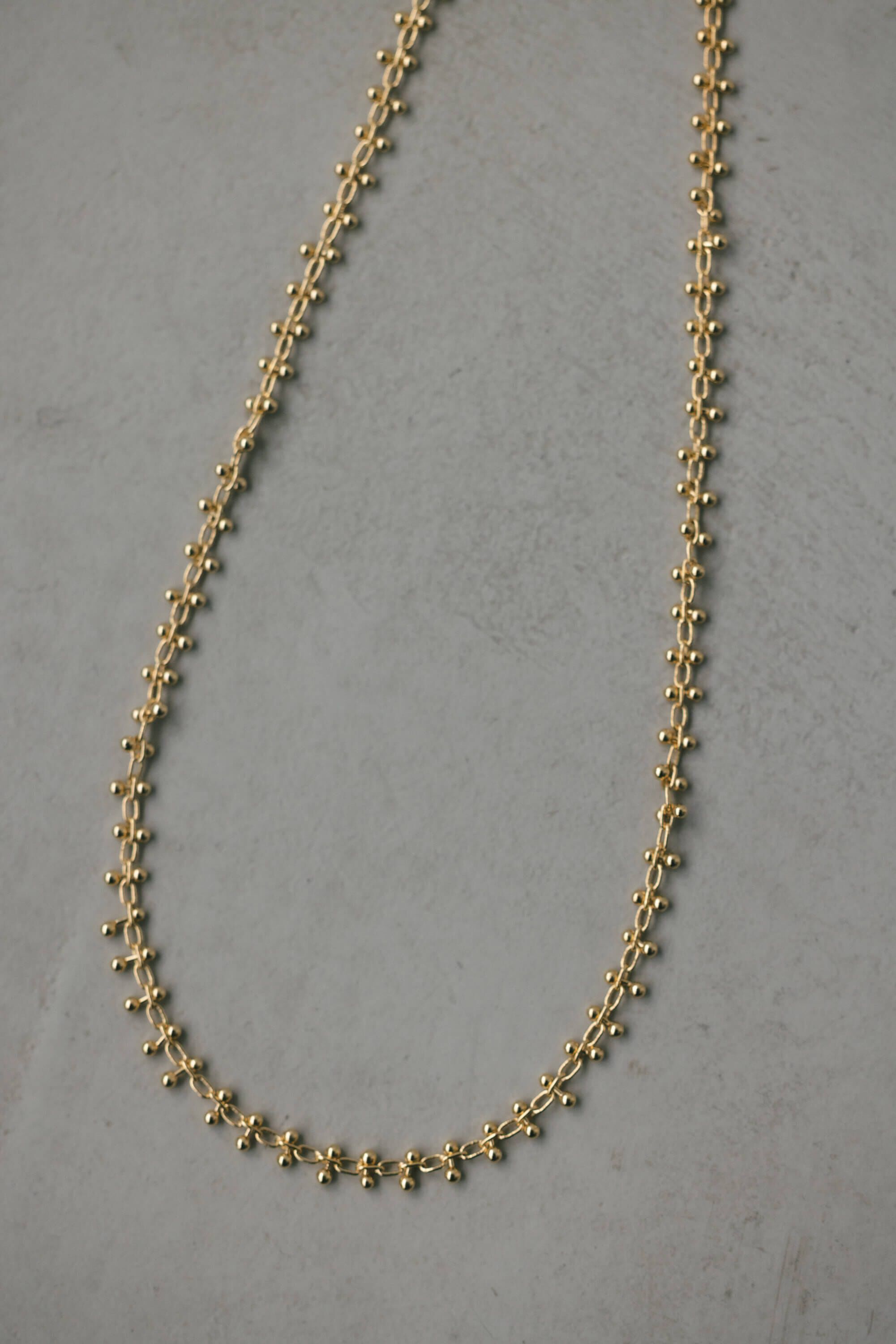 STYLEMIXER「ビーズチェーンネックレス」|ネックレス|