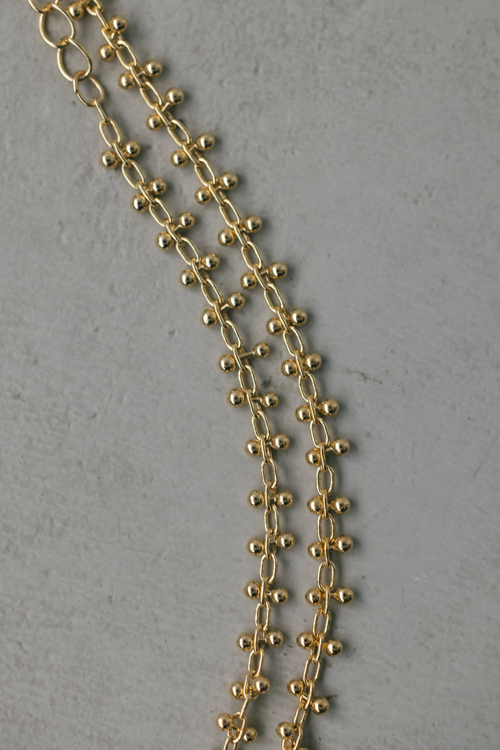 STYLEMIXER「ビーズチェーンネックレス」|ネックレス|