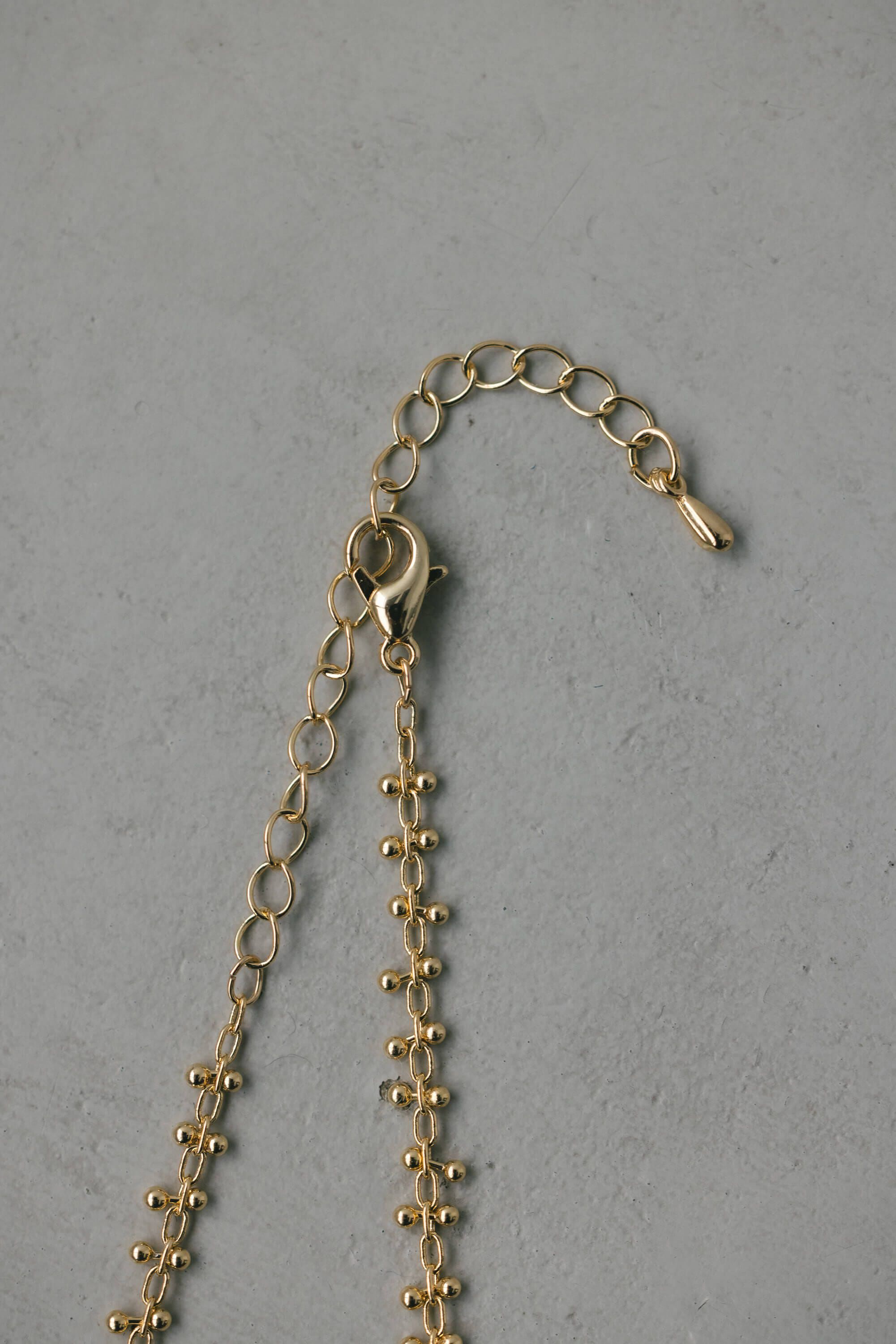 STYLEMIXER「ビーズチェーンネックレス」|ネックレス|