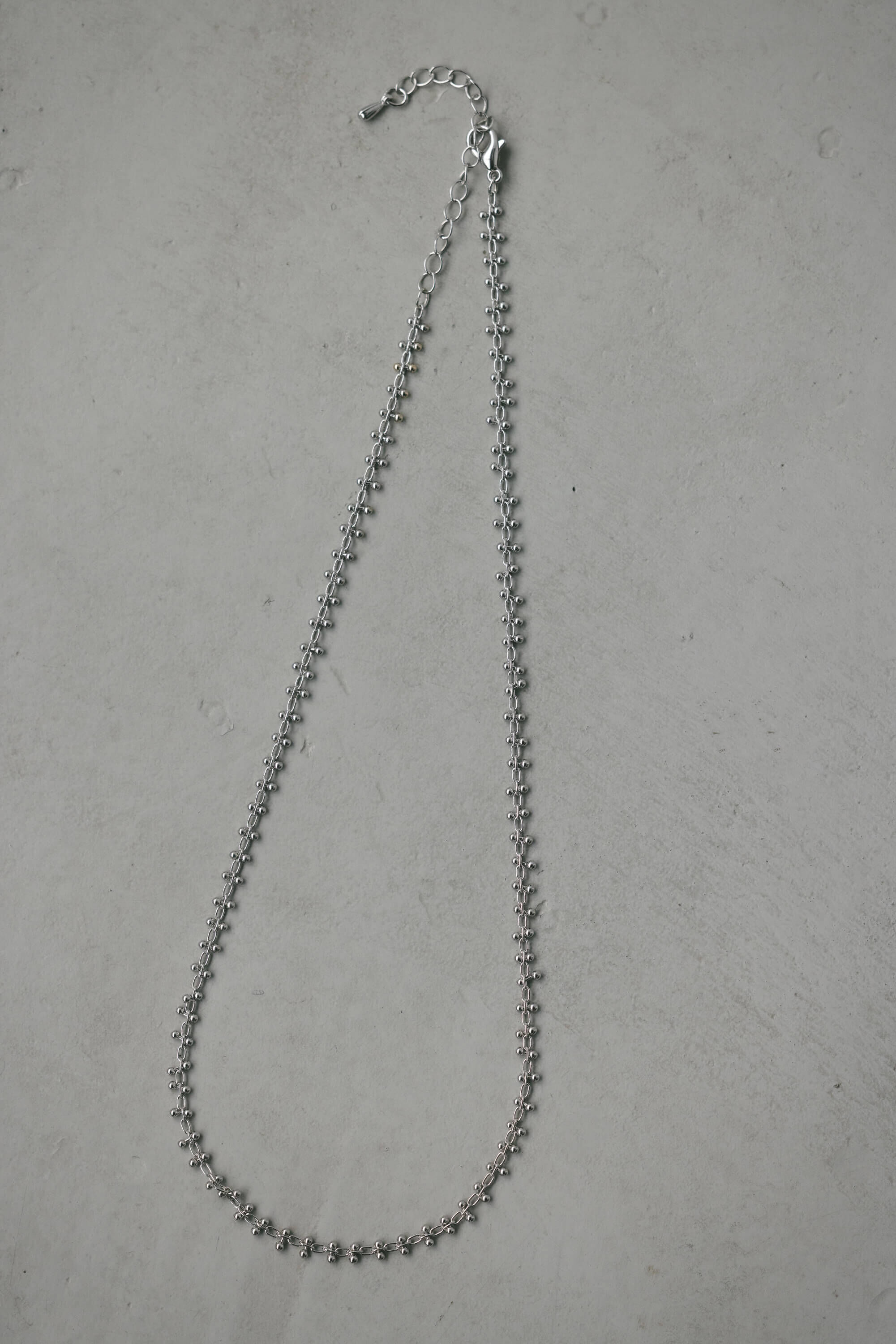 STYLEMIXER「ビーズチェーンネックレス」|ネックレス|SLV