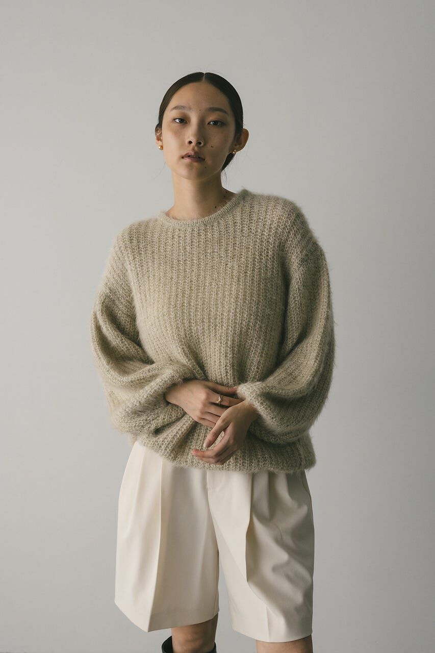 STYLEMIXER「ミックスヘアリーボリュームニット」|ニット・セーター|