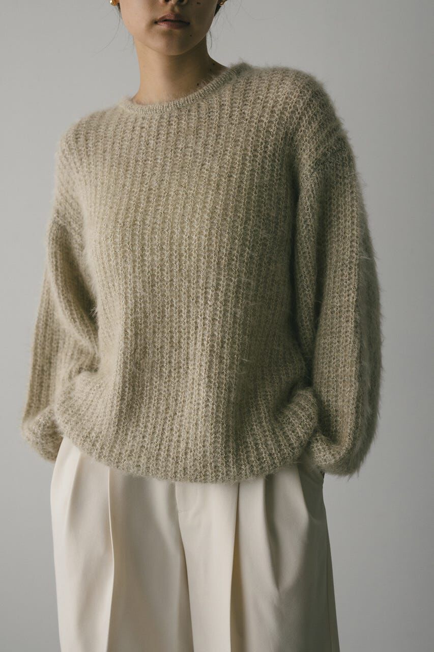 STYLEMIXER「ミックスヘアリーボリュームニット」|ニット・セーター|