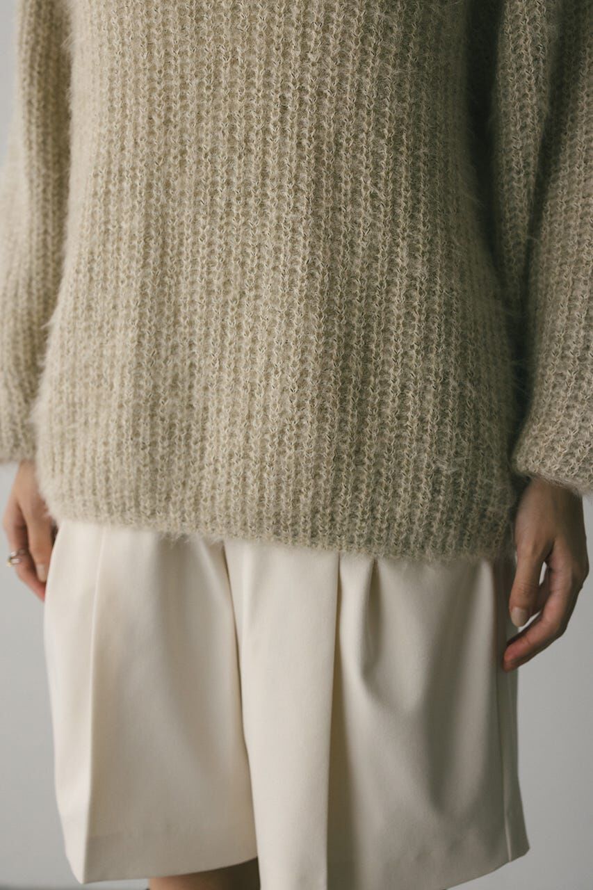 STYLEMIXER「ミックスヘアリーボリュームニット」|ニット・セーター|