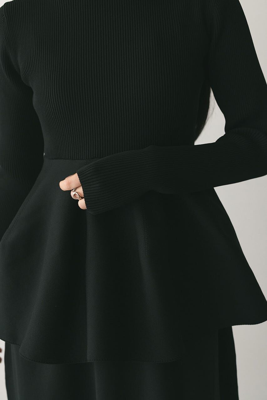 STYLEMIXER「ドッキングフォルムニットワンピース」|ワンピース|