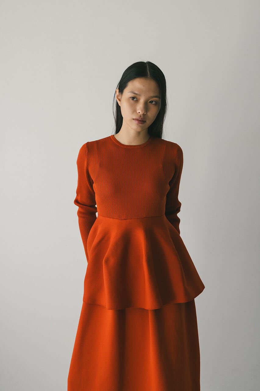 STYLEMIXER「ドッキングフォルムニットワンピース」|ワンピース|