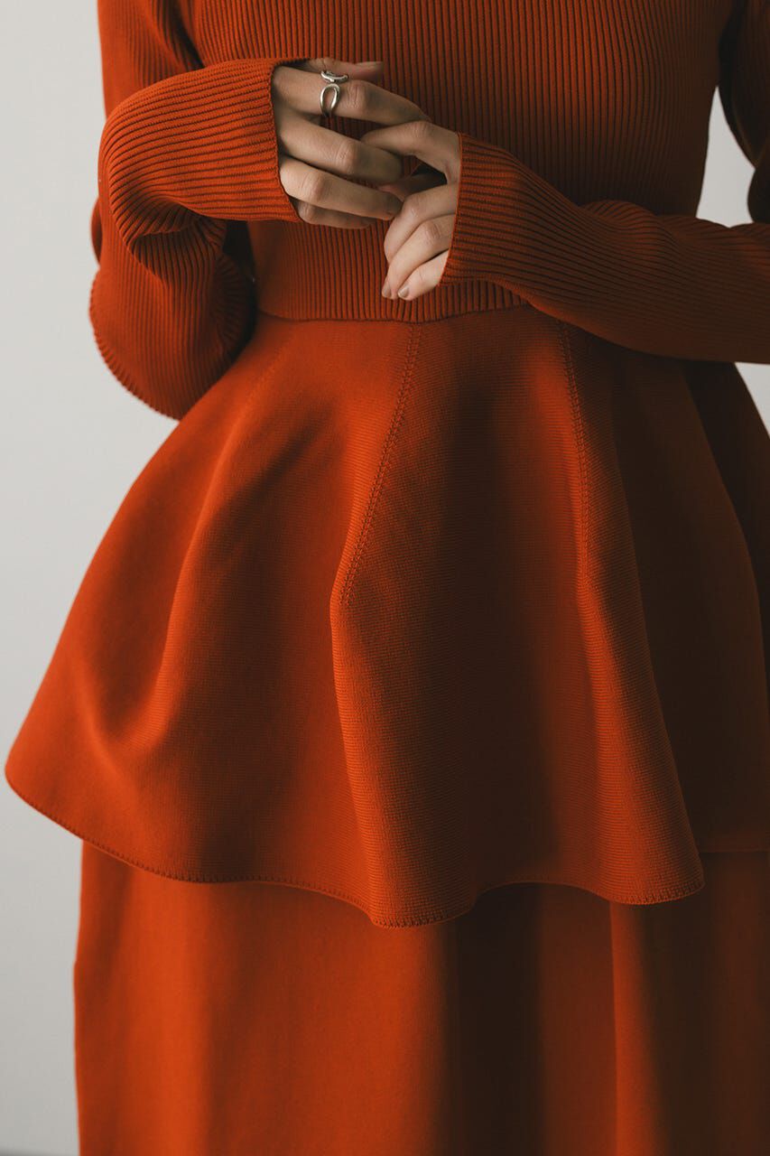 STYLEMIXER「ドッキングフォルムニットワンピース」|ワンピース|