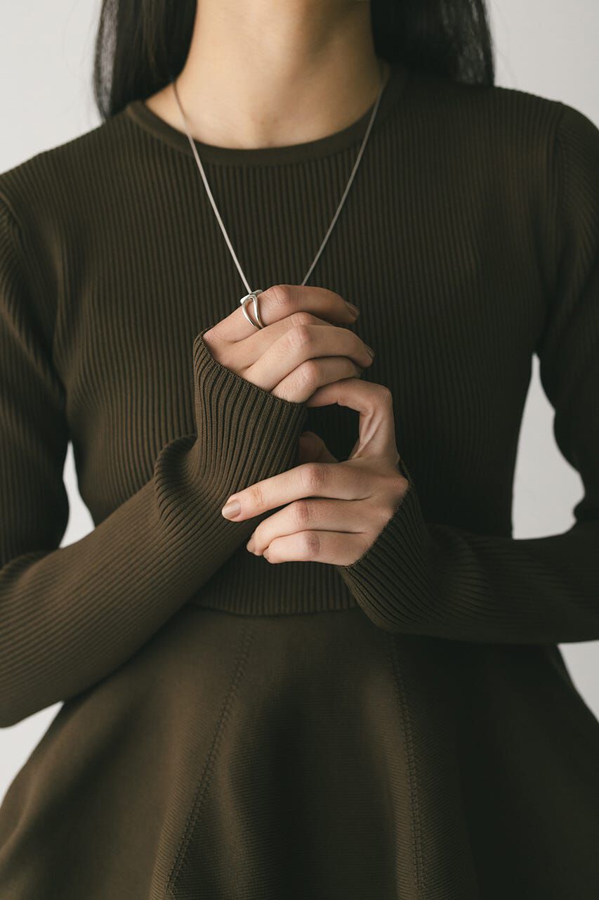 STYLEMIXER「ドッキングフォルムニットワンピース」|ワンピース|