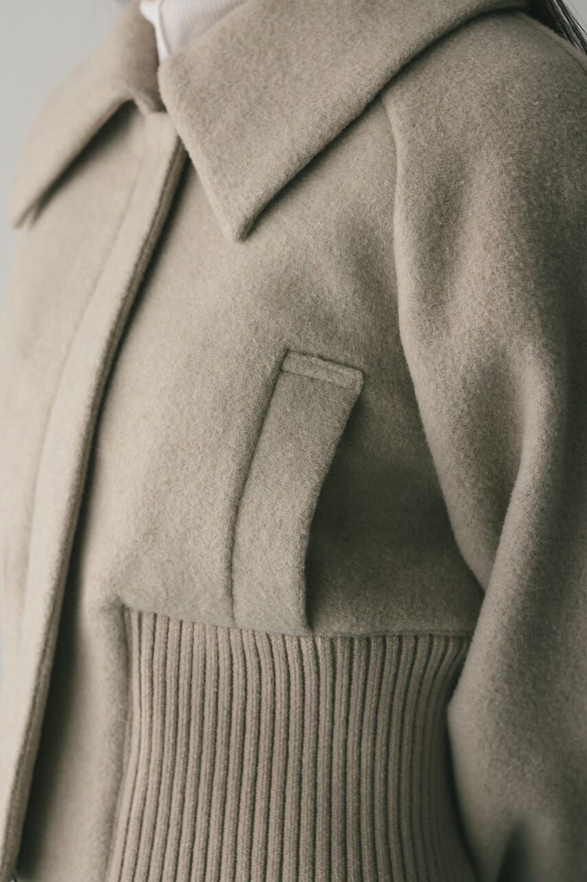 STYLEMIXER「ワイドリブショートコート」|その他|