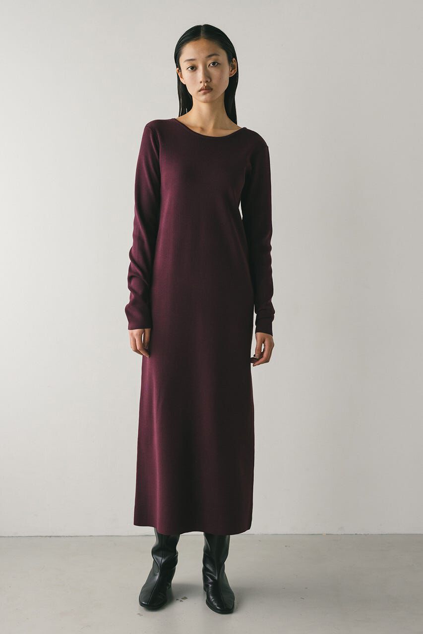 STYLEMIXER「2ピースバルーンペプラムニットワンピース」|ワンピース|